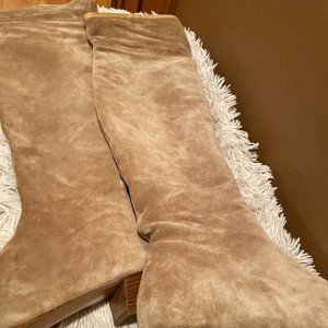 DKNY Women's leather boots size 10